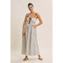 Midnight Navy Boho Dream Crochet Maxi Dress
