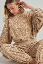 Leopard Fleece Comfy Sweatpants