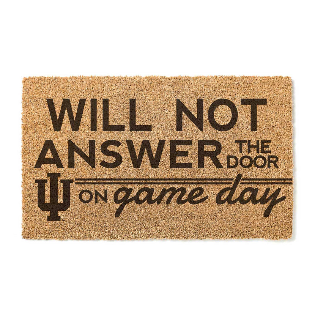 Coir Doormat Answer Indiana Hoosiers