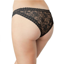 Black Strappy Lace Bikini Underwear
