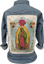 Road Trip Denim Pearl Snap Chambray (with patch on back) Tee