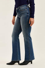 Dark Mid Rise DAISY Bootcut DK Dusk Rider Indigo Judy Blue Jeans