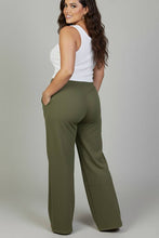 Plus Size Drawstring Waist Slant Pocket Sweatpants: BURGUNDY / 1X