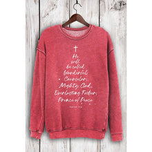 Mineral Black Isaiah 9 6 Sweatshirt
