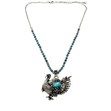 Sheep Farm Animal Western Navajo Turquoise Beads Necklace:
