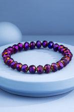 Truffle Bronze Glass Beaded Bracelet