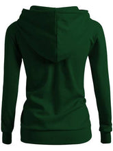 Green Lightweight Thin Zip-Up Hoodie Jacket