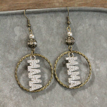 Amazing Mama Sparkling Dangle Drop Earrings