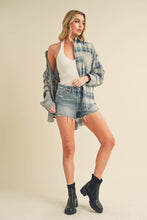 8376EN Kambrie Plaid Flannel Shirt: Red / Contemporary / M