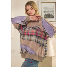 Ash Washed Fabric Long Sleeve Oli+Hali Top