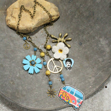 On The Road W/ The Beatles Retro Charm Necklace