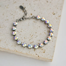 Lotus Pink Jane Crystal Tennis Rachel Marie Bracelet: