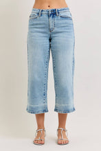 Medium Mid Rise Wide Crop Judy Blue Jeans