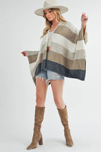 Multi Zuri Poncho Cardigan