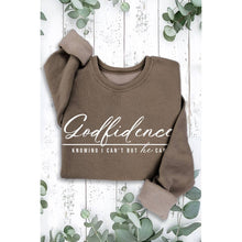 Mineral Brown Godfidence Mineral Graphic Sweatshirt
