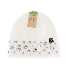 Black Rhinestone Charm Cuff C.C Beanie