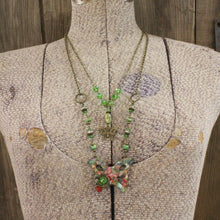 Butterfly Beauty Stone Layered Necklace