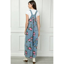 Painted Floral Sleeveless Veveret Jumper