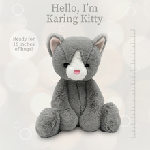 Karing Kitten Gry Plush Toy
