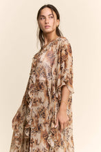Cheetah Chiffon Davi & Dani Kimono Duster