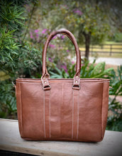 Upcycled LV Cowhide Leather Tote Crossbody Bag Western 
