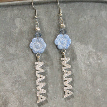 The Skies Are Blue Mama Sparkling Dangle Drop Earrings