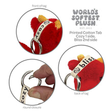 Mooey Cow Worlds Softest Plush Lushee Clip