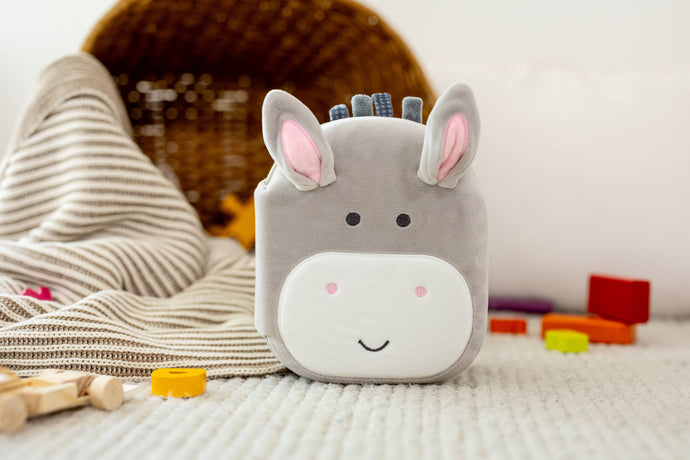 Squish and Snugg: Small Donkey (Plush Board Book)