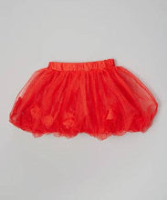 Kids Red Petal Bubble Tutu