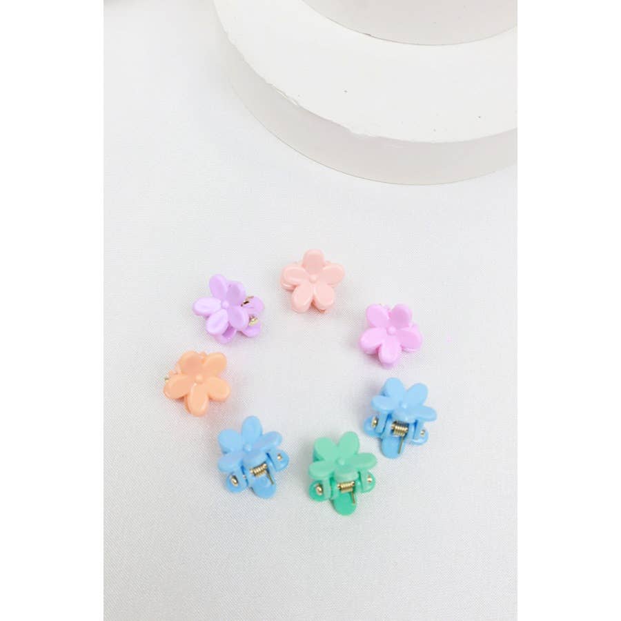 30-Pcs Mini Flower Hair Claw