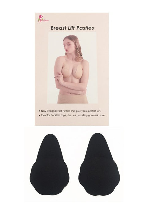 Black Breast Lift Pasties 6/23/23 2501