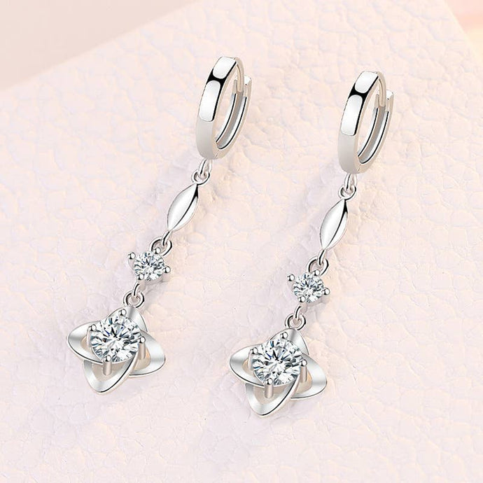 S925 Sterling Silver Earrings Long Tassel Earring