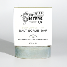 Salt Scrub Bar - Eucalyptus Mint Scent