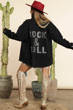 Denim Black Rock & Roll Stone Stud Denim Blue Buttercup Jacket 11/2/22 4419