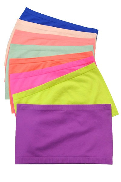 White Seamless Tube Top 12/23/25 2521