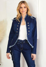 Dark Denim Blue Fringe Edge Sgt Pepper Venti 6 Jacket 3/17/23 5556