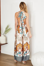 Beige Baroque Halter Top Wide Loose Leg Venti 6 Jumper 4/5/23 5929