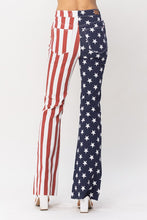 American Flag High Waist Flare Judy Blue Jeans 6/5/23 6069