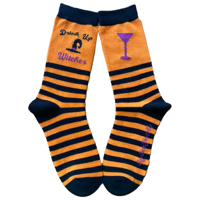 Drink Up Witches Women's Sock