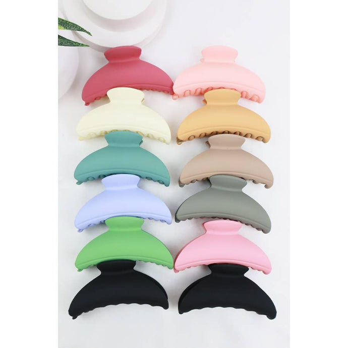 Matte Clamps Hair Claw