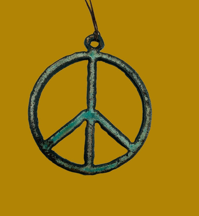 Peace Sign Ornament