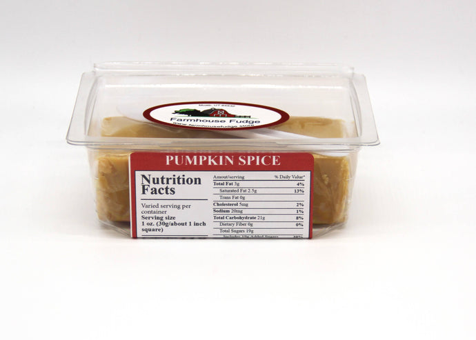 Pumpkin Spice Fudge 8 oz.
