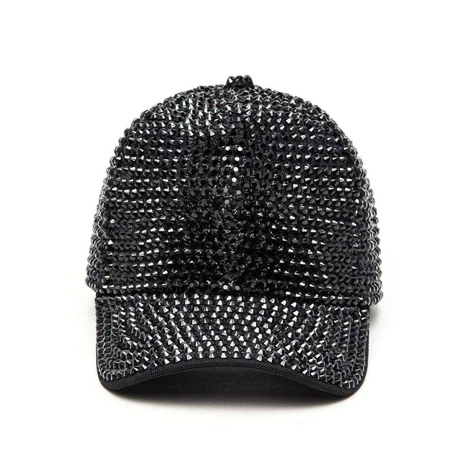 Full Stone Jet Black Iconic Baseball Cap