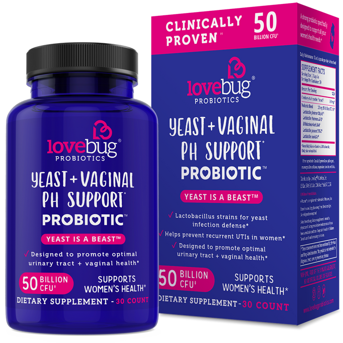 Yeast and Vaginal pH Support Probiotic