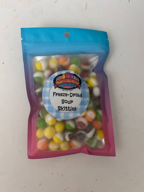 Sour Freeze dried Skittles