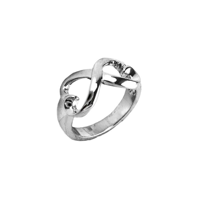 Heart Infinity Ring