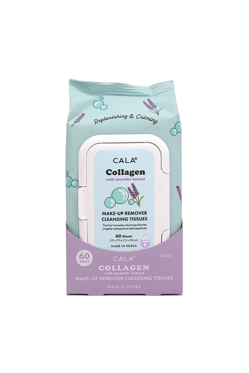 CALA Makeup Remover Tissue 60 sheets Collagen