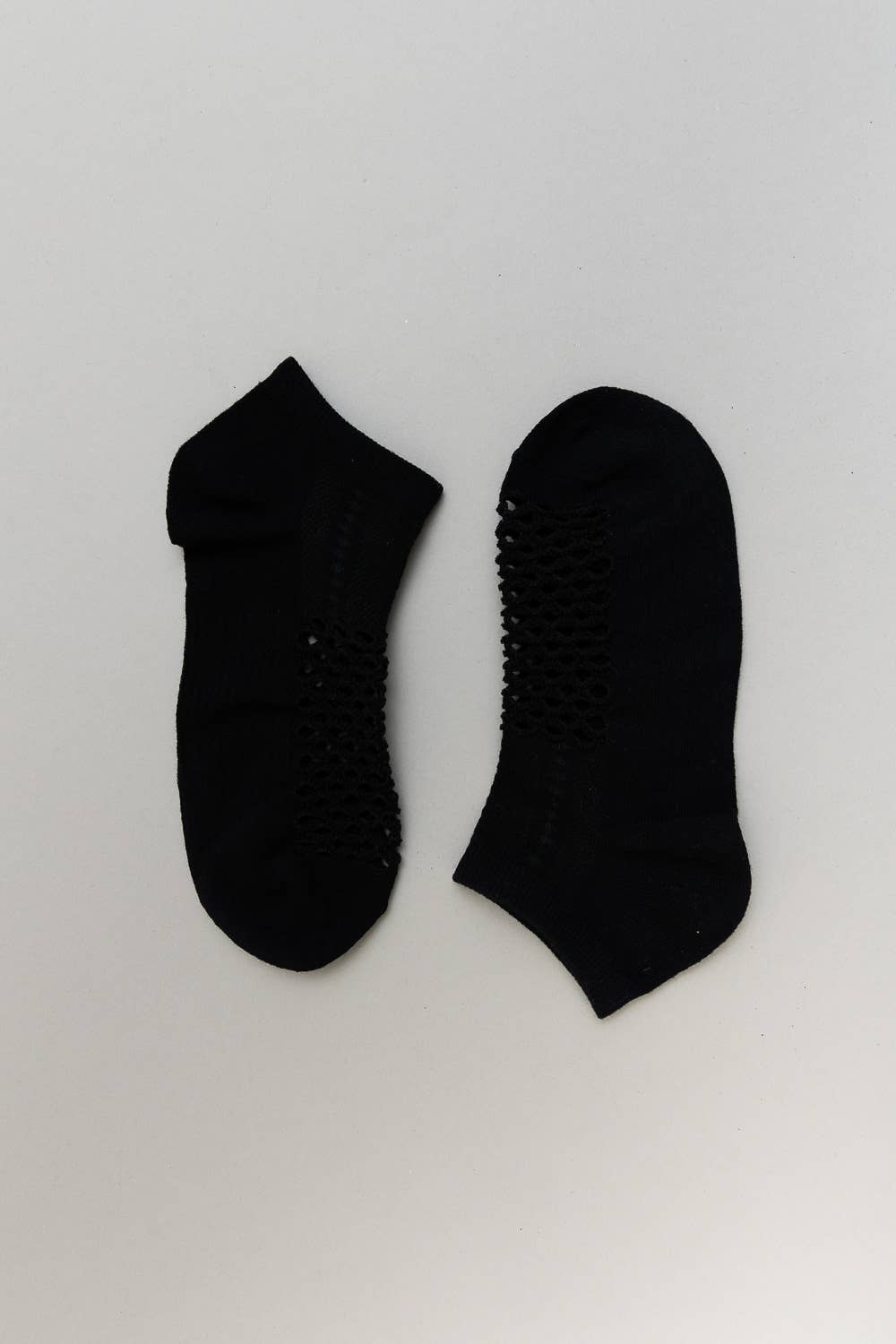 Black Fishnet Hollow Seamless Socks