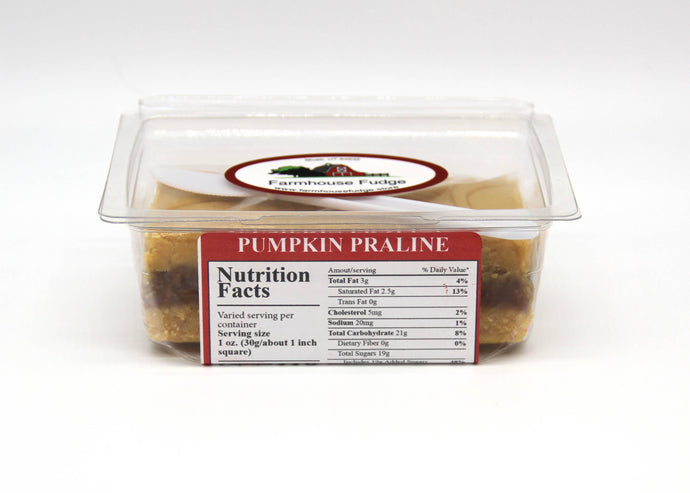 Pumpkin Praline Fudge 8 oz.