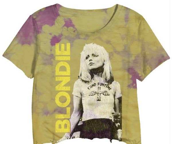 Multi Blondie Camp Funtime Custom Tie Dye Crop 3/14/23